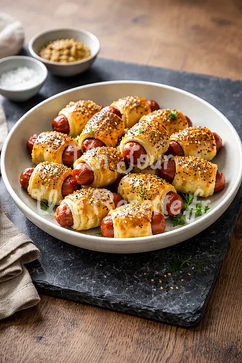 Photo de Saucisses cocktail en feuilleté
