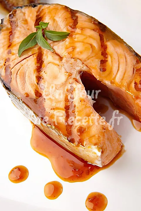 Photo de Saumon Teriyaki (Japon)