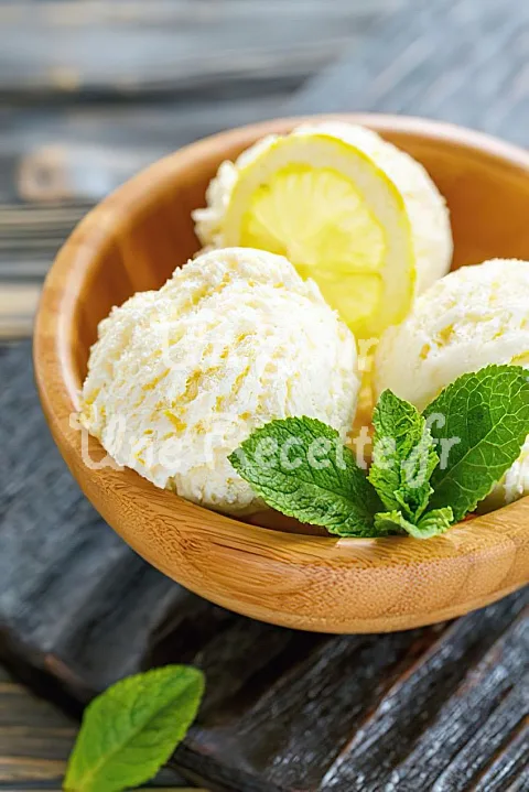 Photo de Sorbet au citron