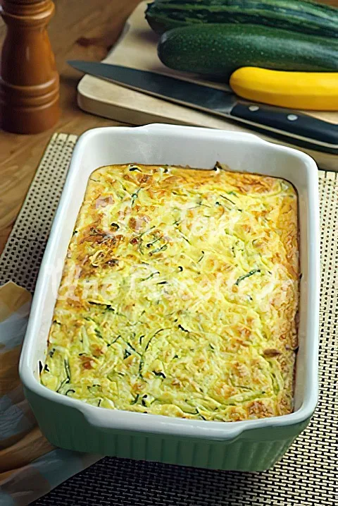 Photo de Soufflé aux courgettes