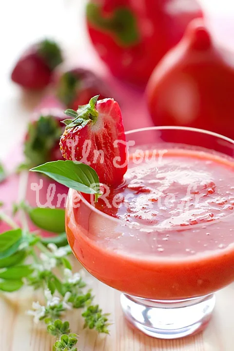 Photo de Soupe de fraises