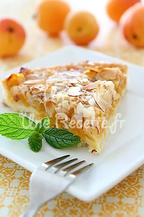Photo de Tarte abricots amandes