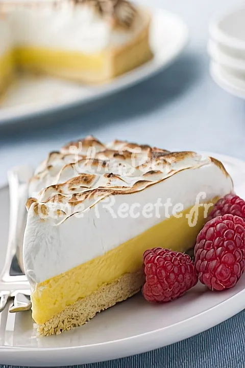 Photo de Tarte au citron meringuée