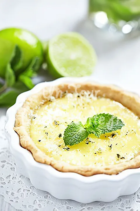Photo de Tarte au citron vert