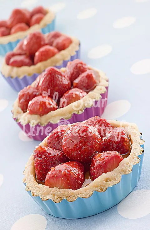 Photo de Tartelettes aux fraises