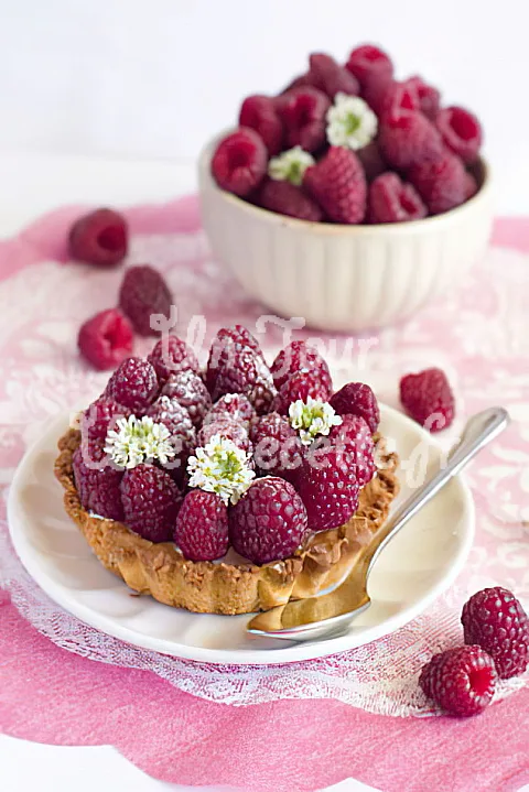 Photo de Tartelettes aux framboises