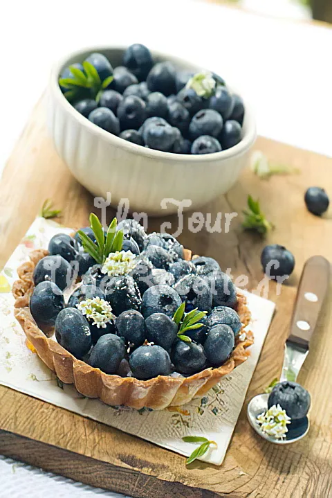 Photo de Tartelettes aux myrtilles