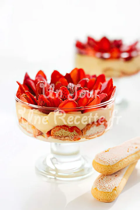 Photo de Tiramisu aux fraises