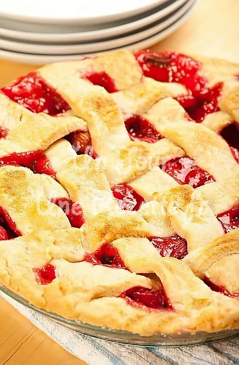 Photo de Tourte aux fruits rouges