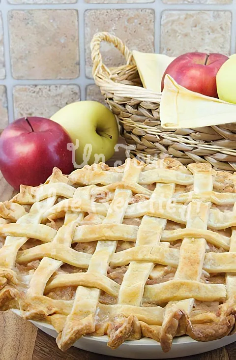 Photo de Tourte aux pommes