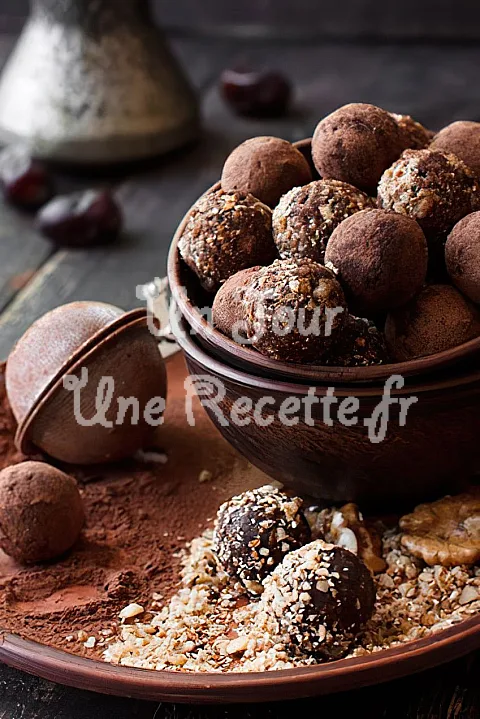 Photo de Truffes au chocolat