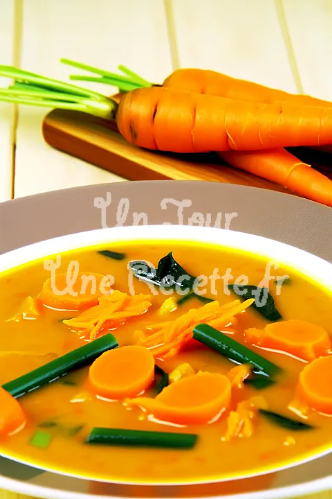 Photo de Velouté de carottes au curry