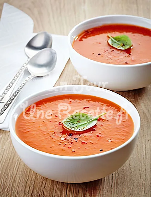 Photo de Velouté tomates poivrons