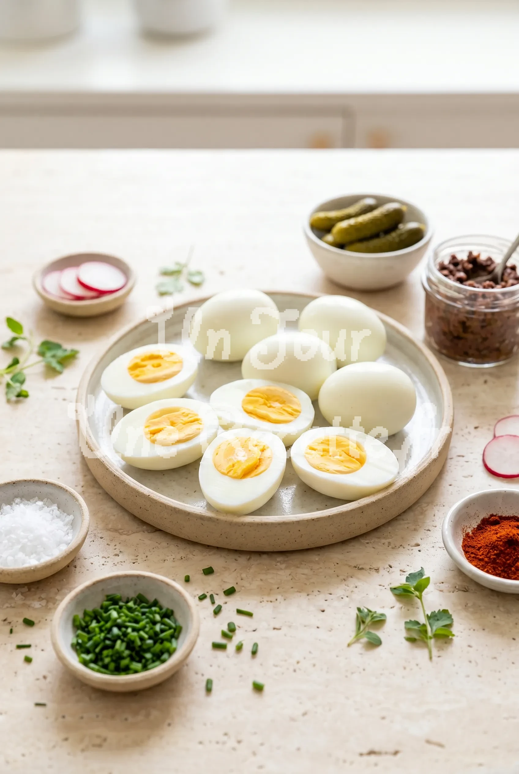 Photo de la recette Bar à œufs cuits durs