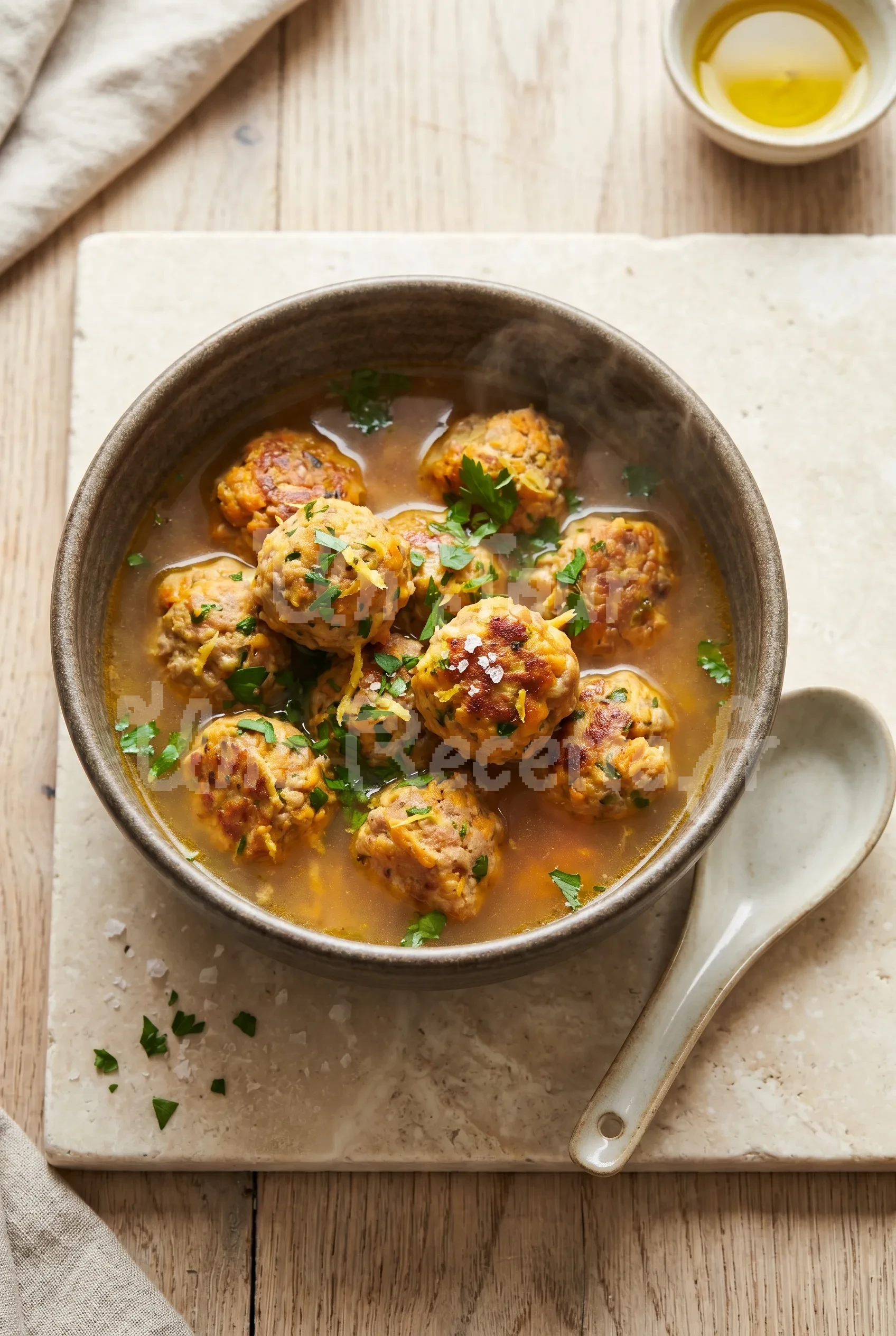 Photo de la recette Boulettes de viande à la patate douce