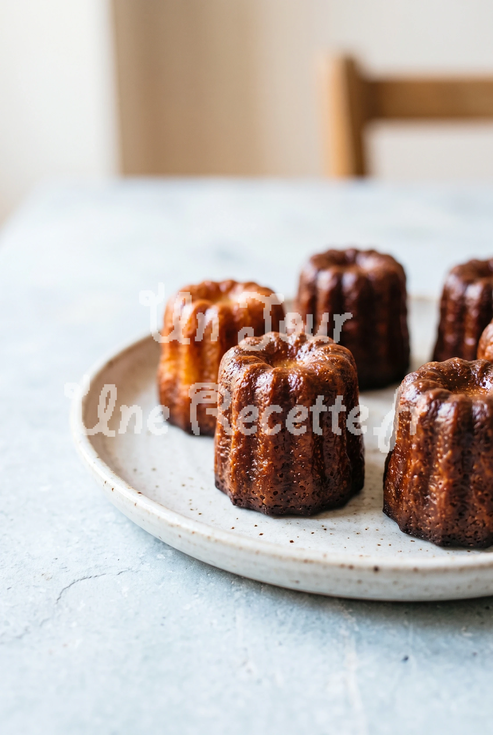 Photo de la recette Cannelés bordelais à l'air fryer