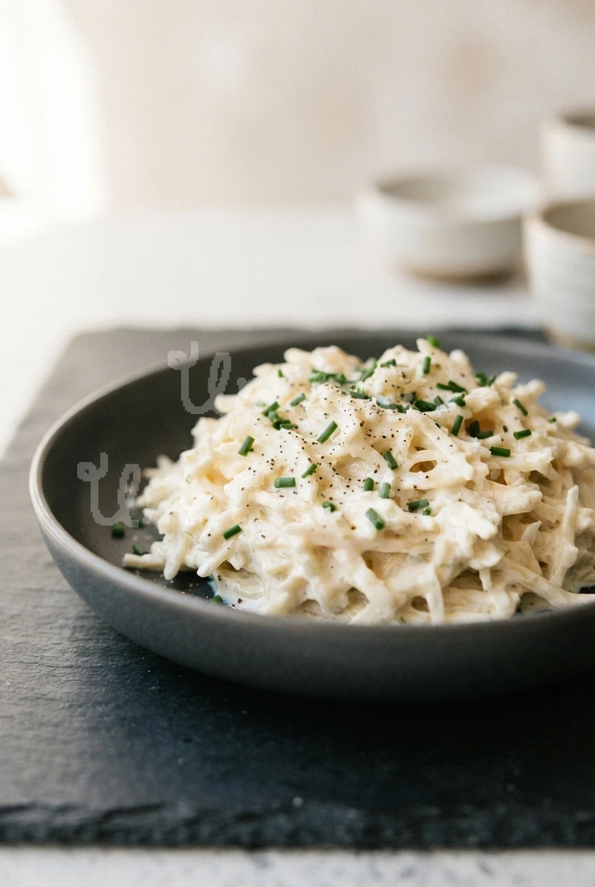 Photo de la recette Céleri rémoulade au yaourt