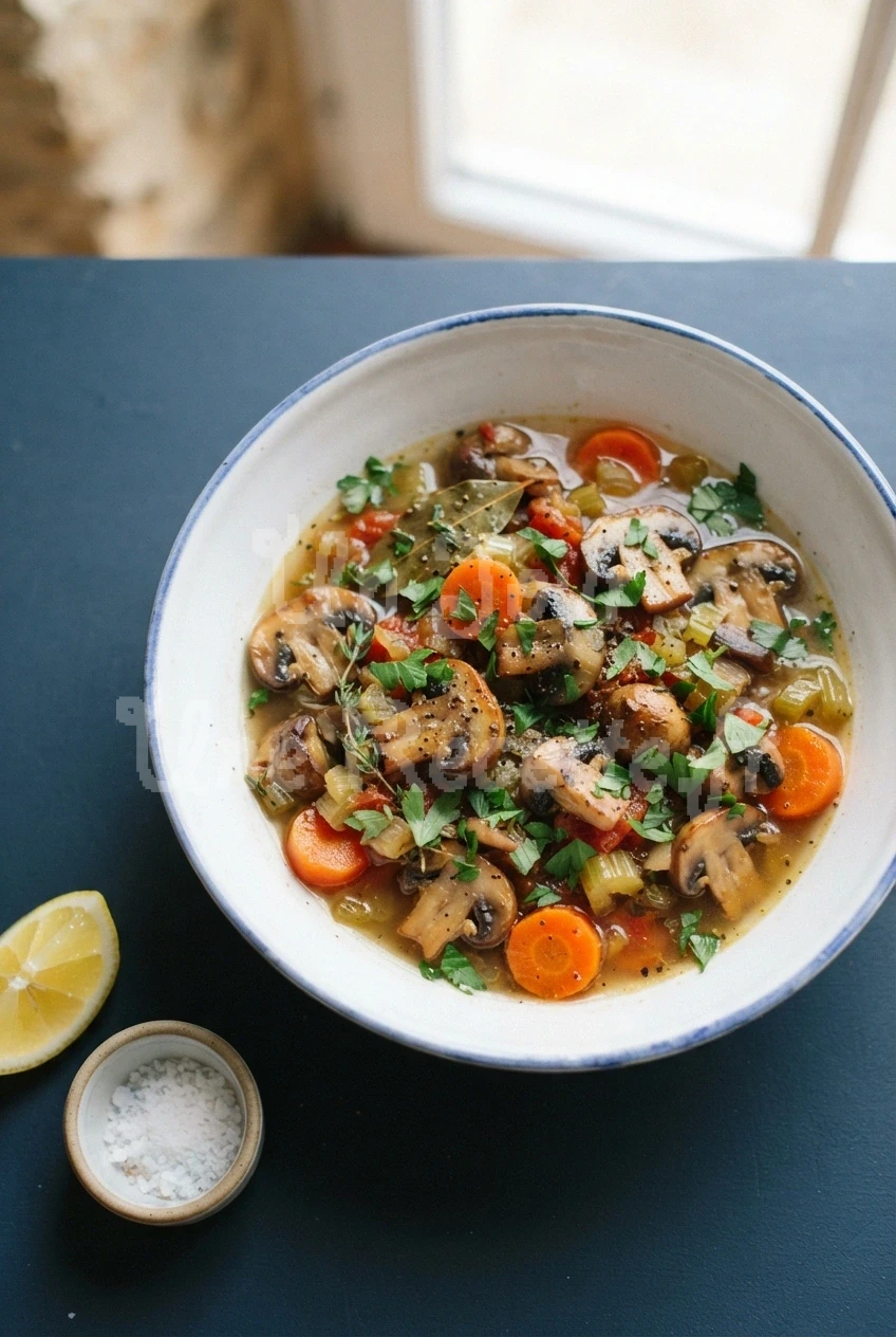 Photo de la recette Champignons à la Grecque
