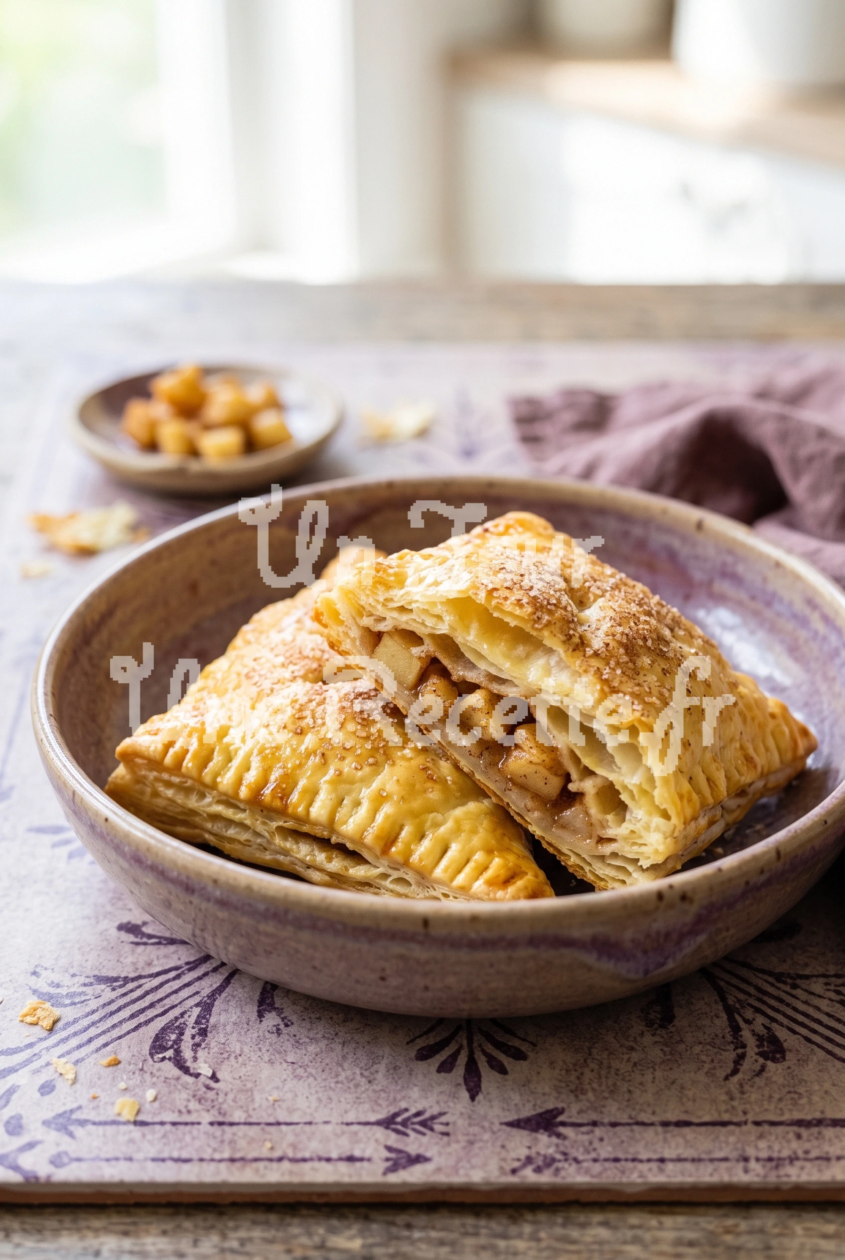 Photo de la recette Chaussons aux pommes à l'air fryer