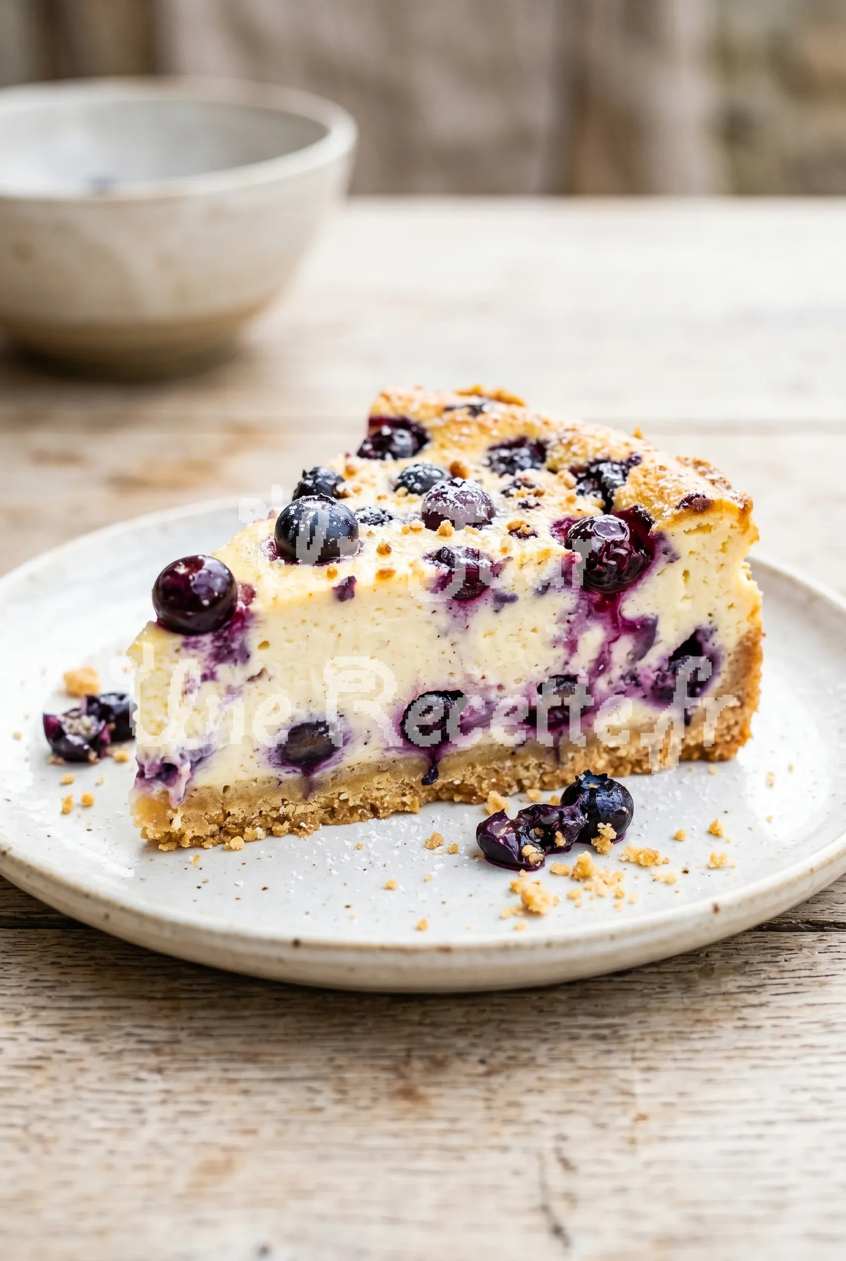 Photo de la recette Cheesecake à la Myrtille