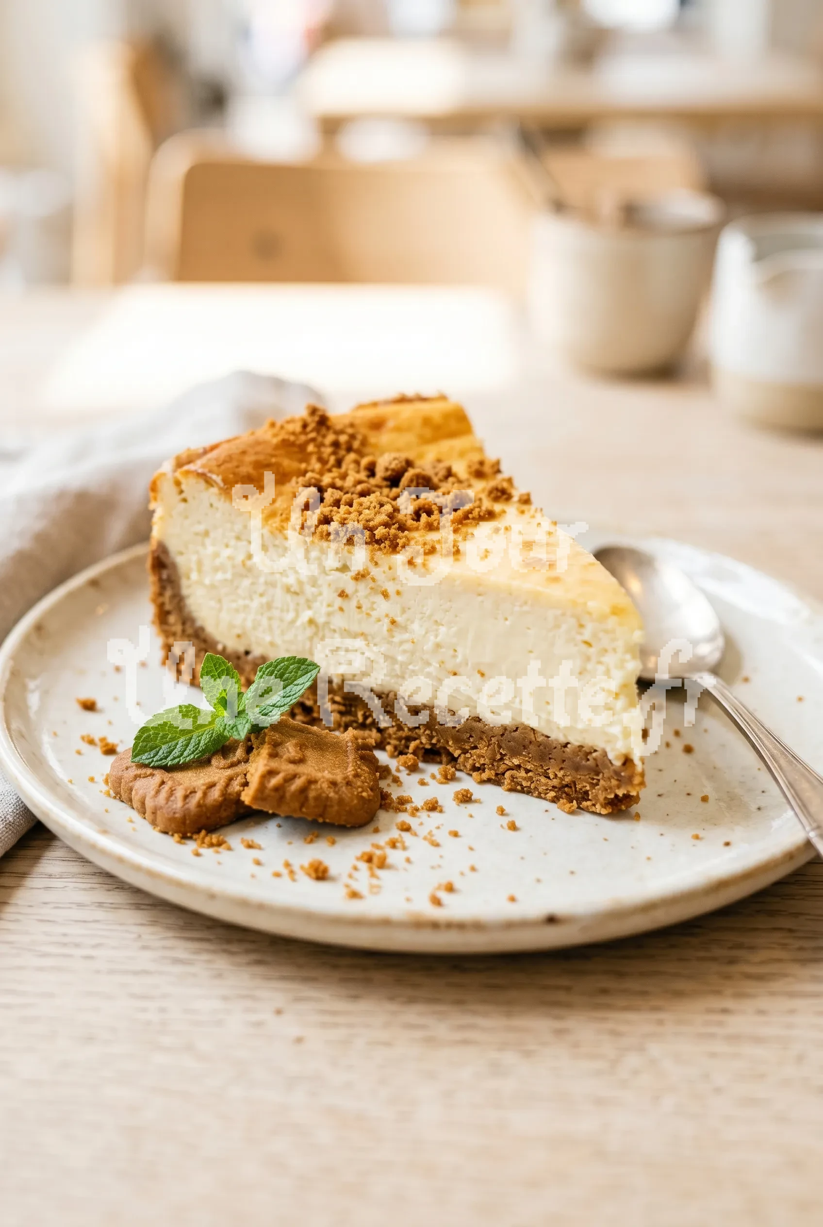 Photo de la recette Cheesecake au spéculoos
