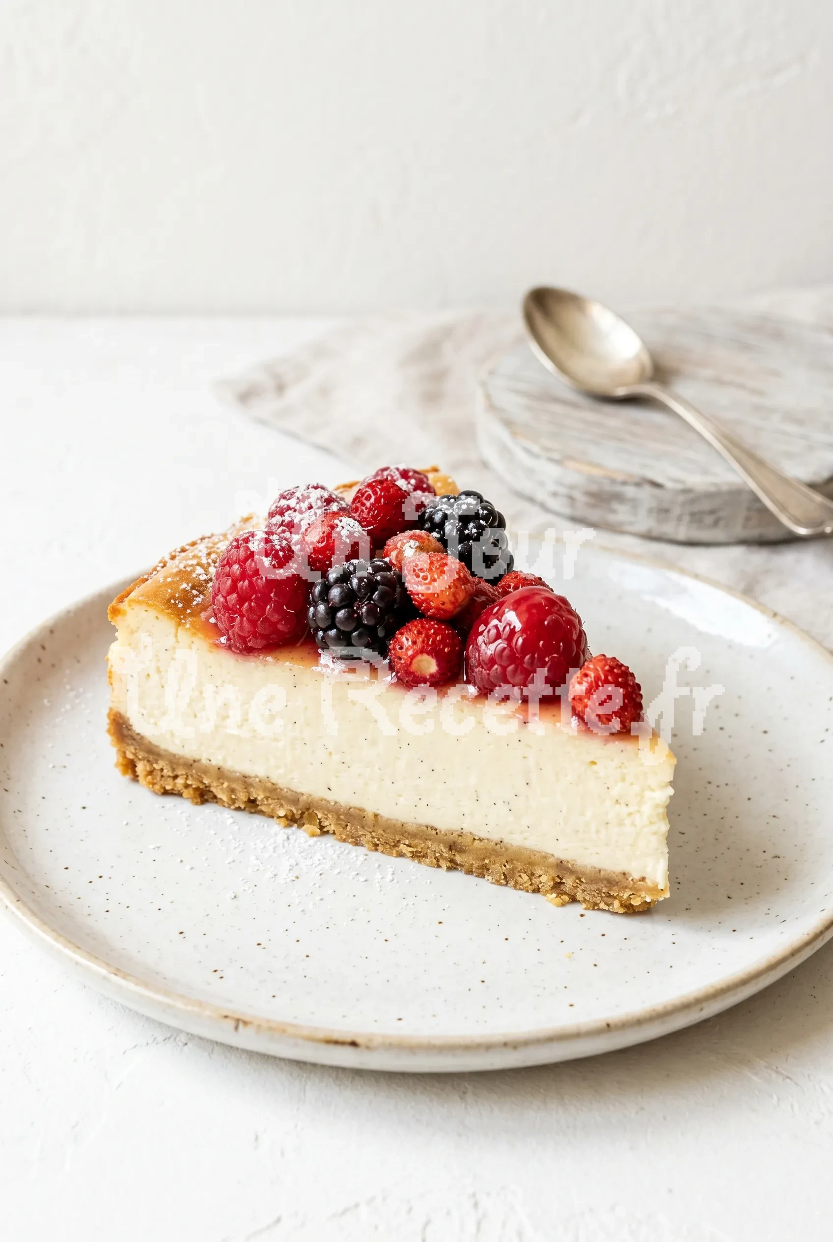 Photo de la recette Cheesecake aux fruits rouges