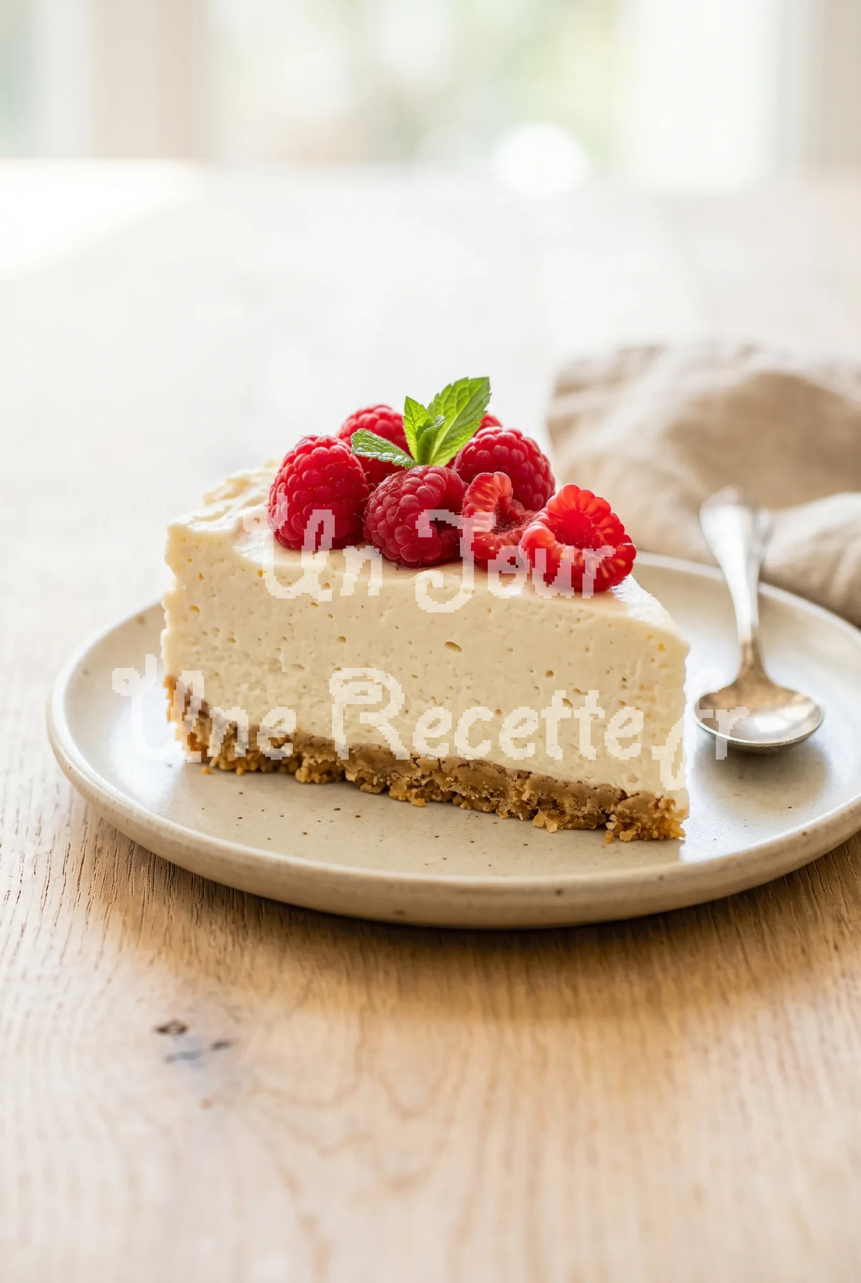 Photo de la recette Cheesecake sans cuisson