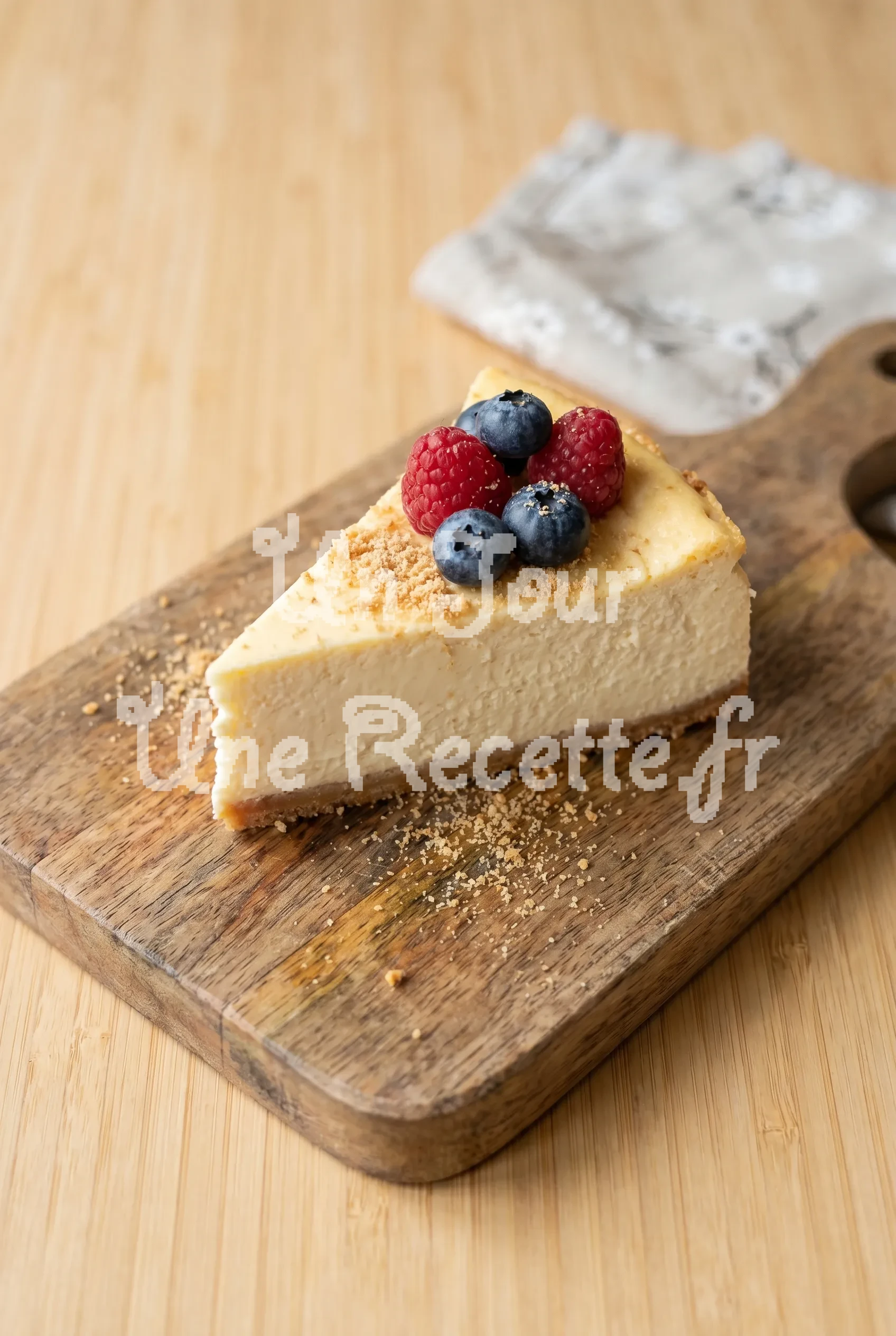 Photo de la recette Cheesecake sans œufs