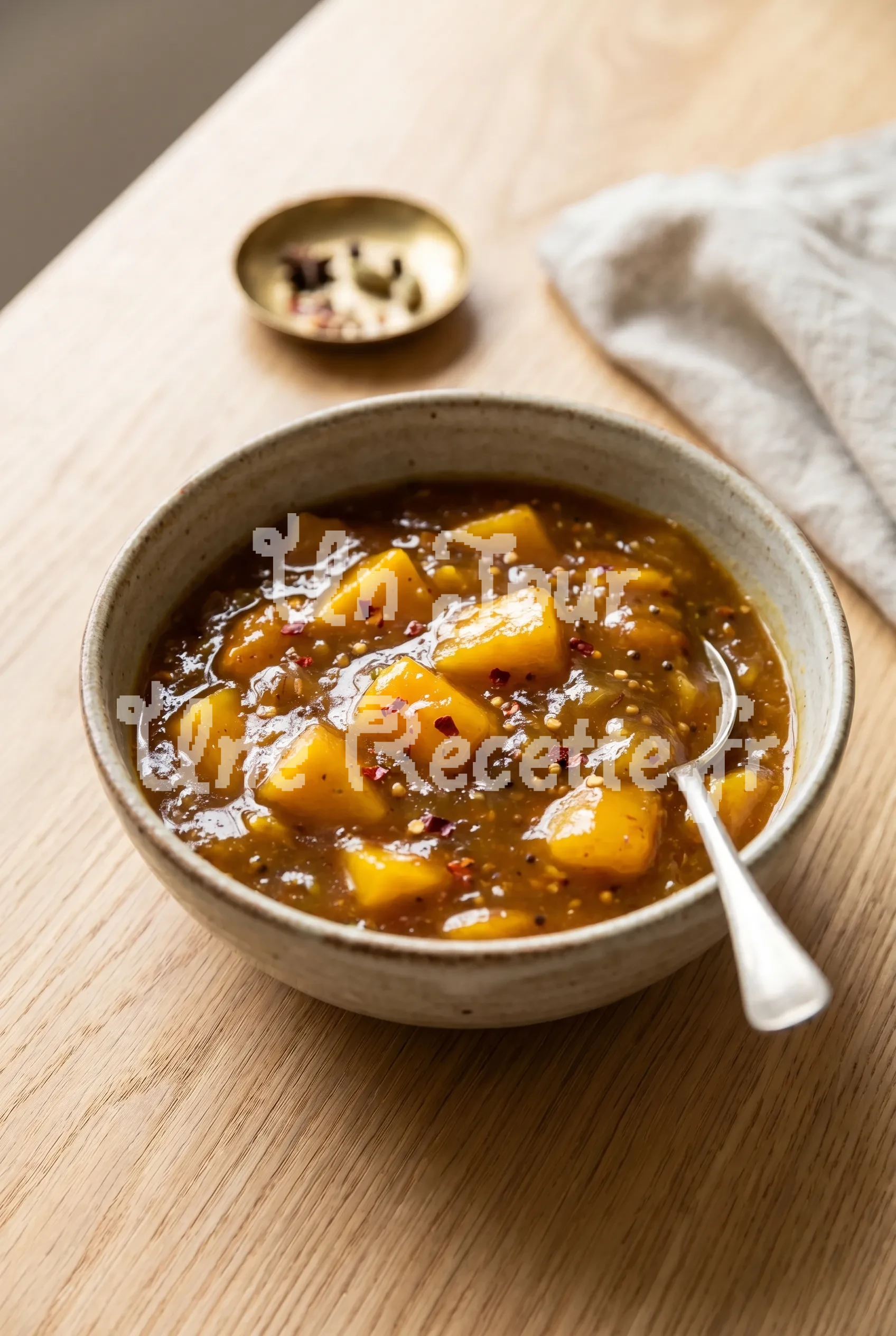 Photo de la recette Chutney à la mangue
