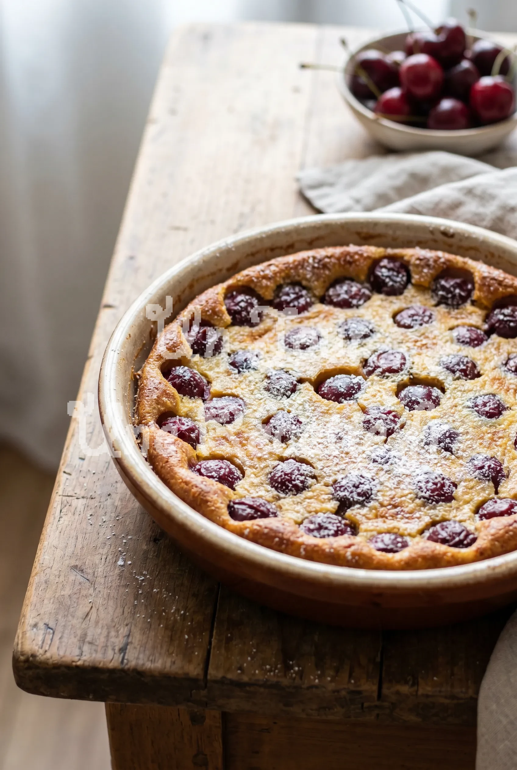 Photo de la recette Clafoutis sans œufs