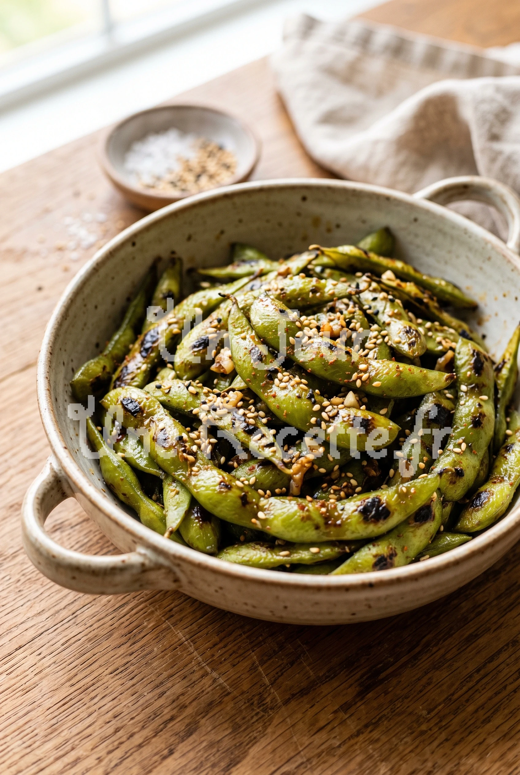 Photo de la recette Edamame grillés au sésame