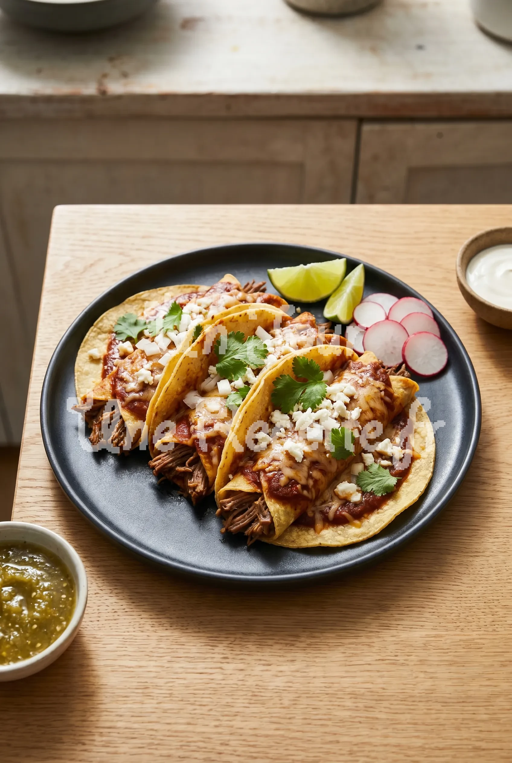 Photo de la recette Enchiladas au bœuf rapides et délicieux