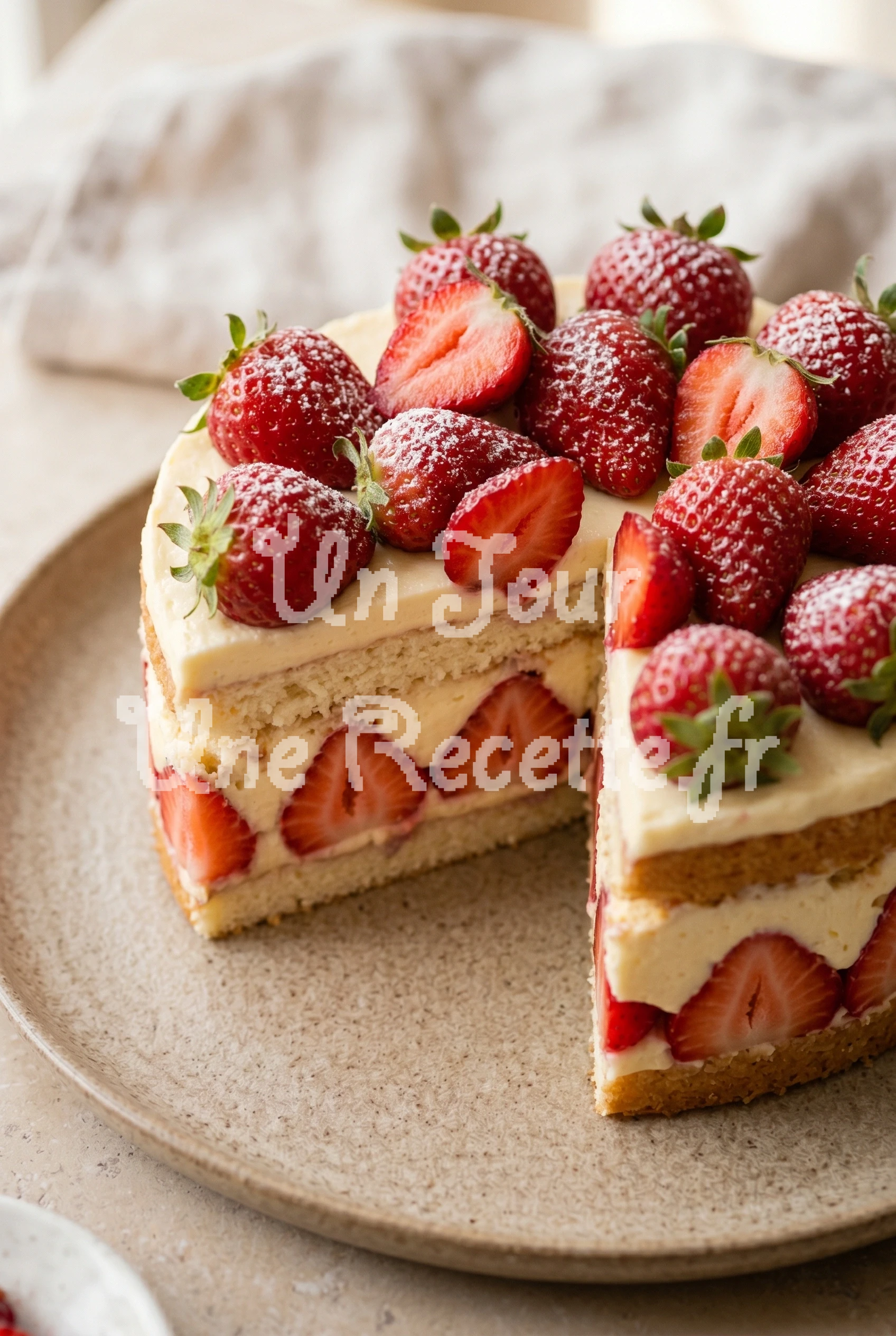 Photo de la recette Fraisier
