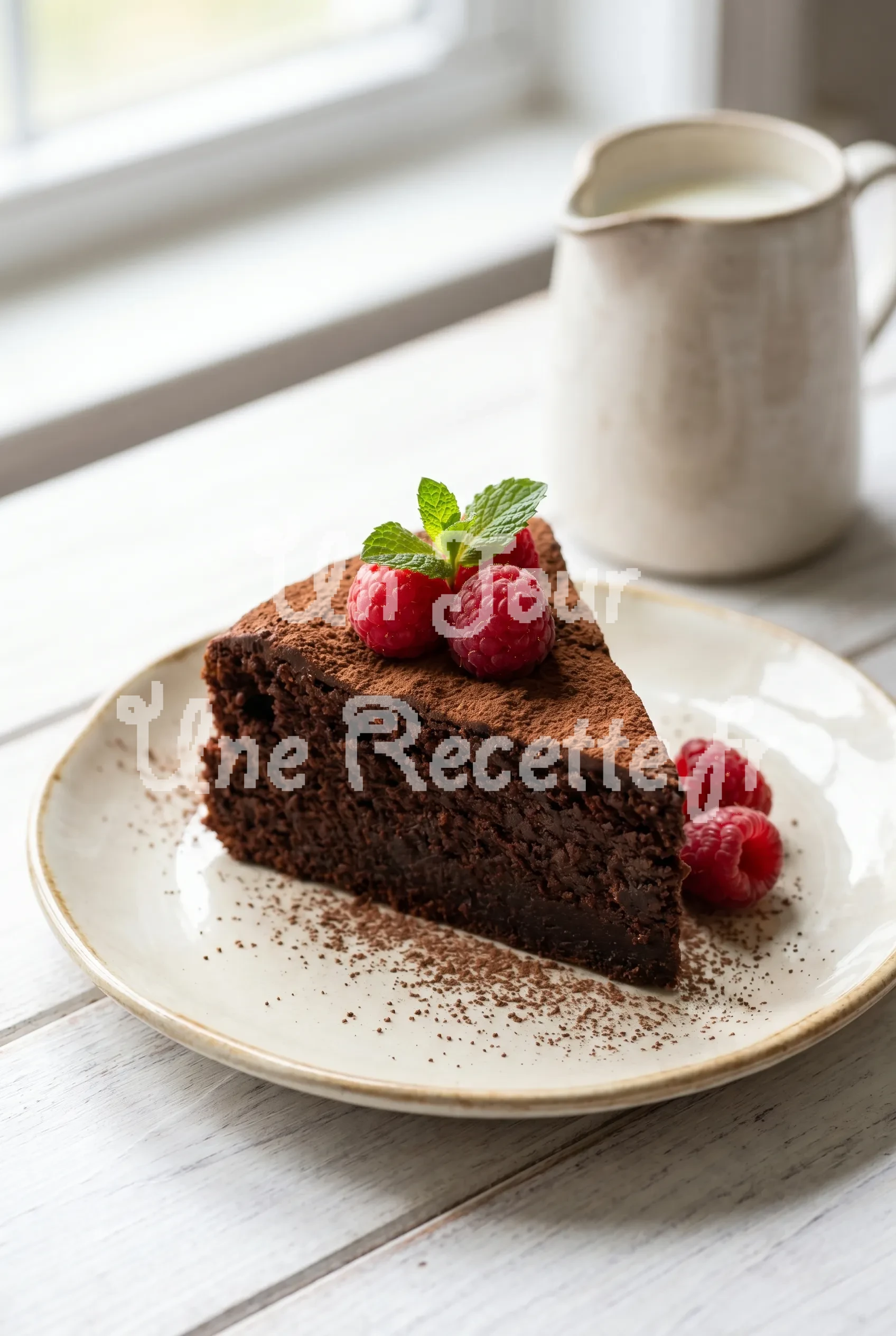 Photo de la recette Gâteau au chocolat sans œufs