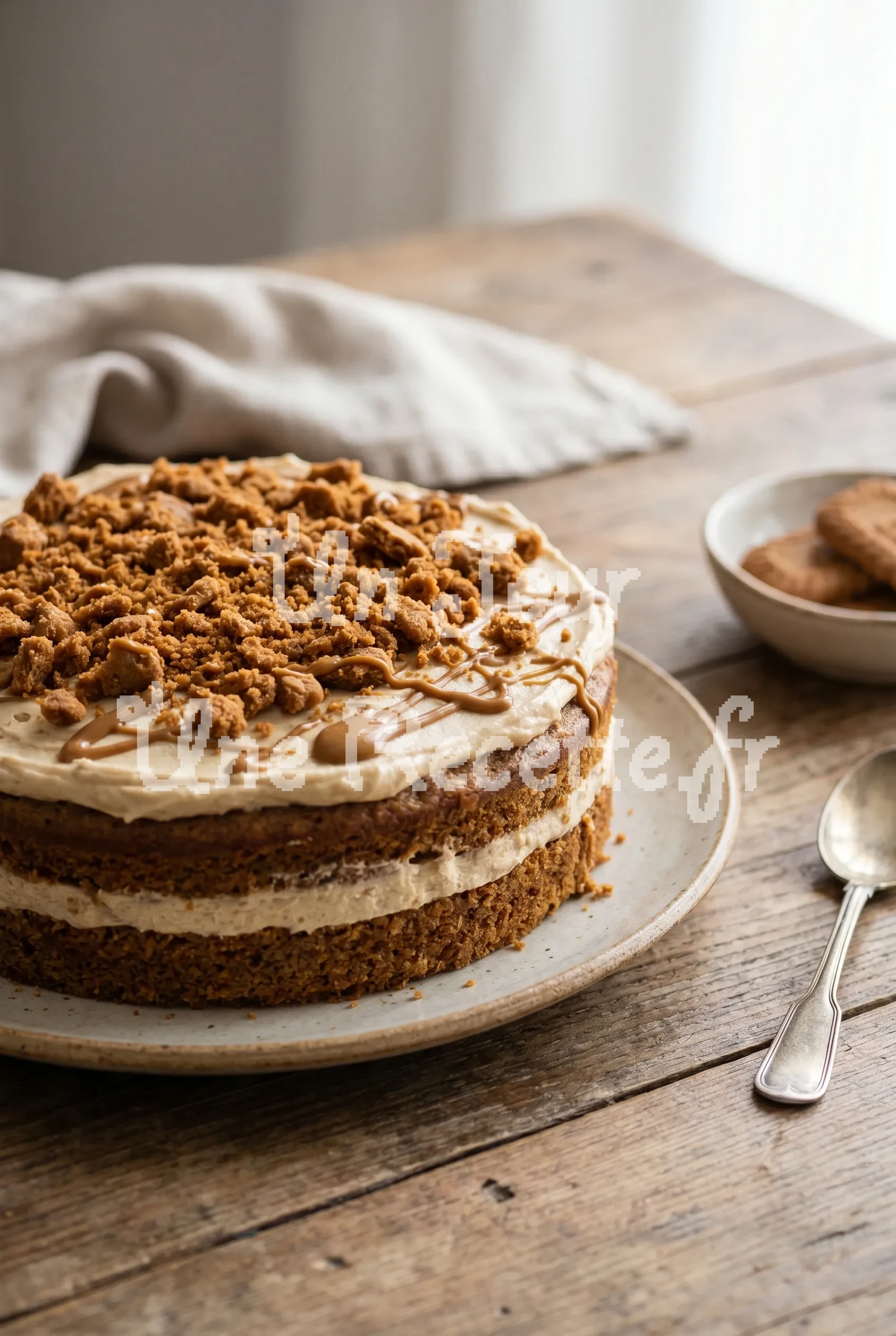 Photo de la recette Gâteau aux Spéculoos