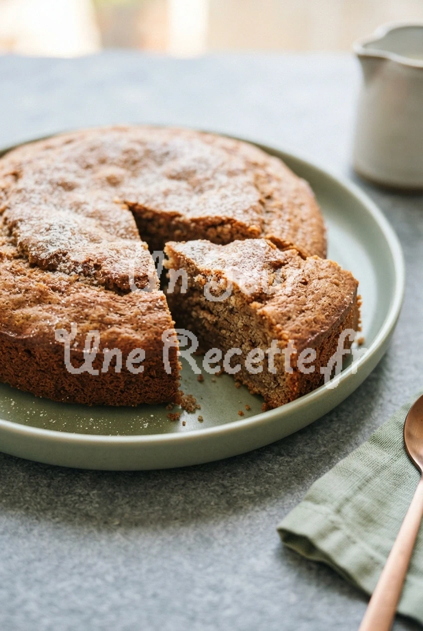 Photo de la recette Gâteau moelleux à la farine de châtaigne