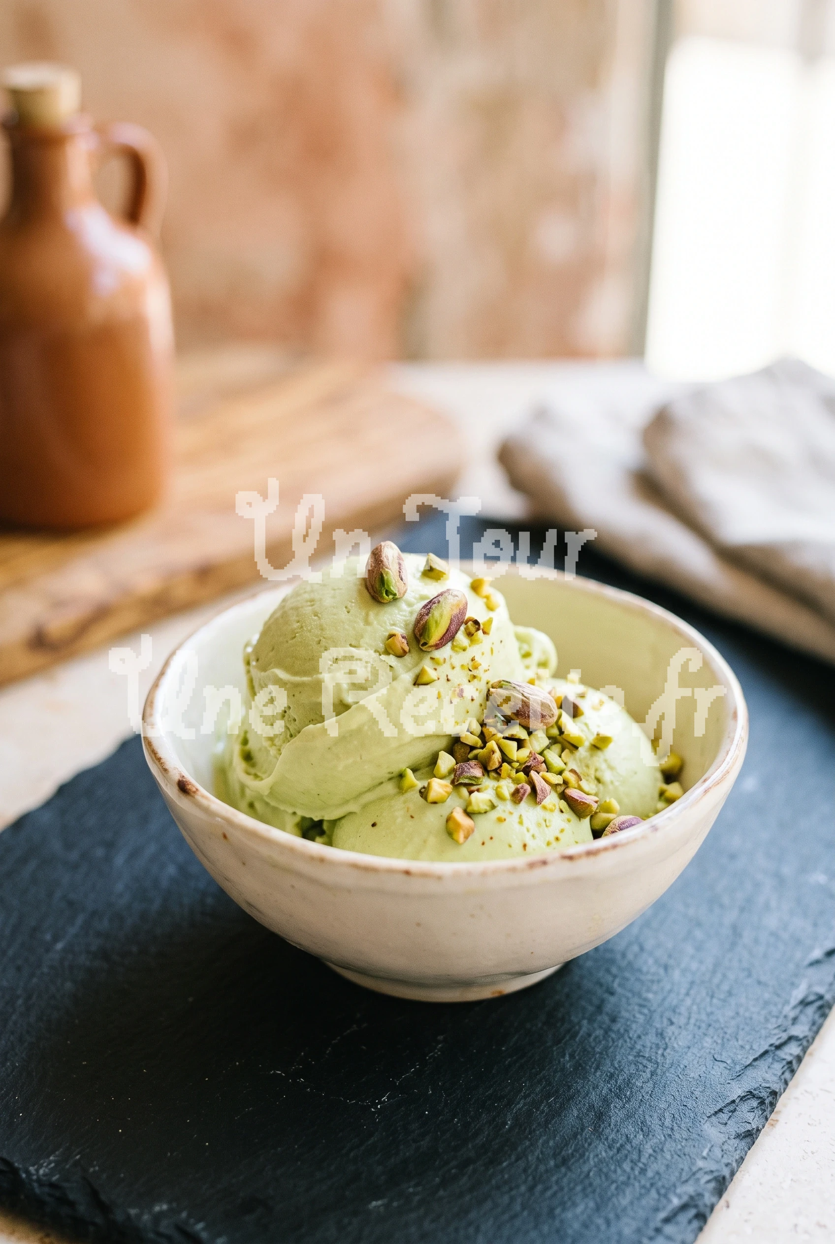 Photo de la recette Glace à la pistache