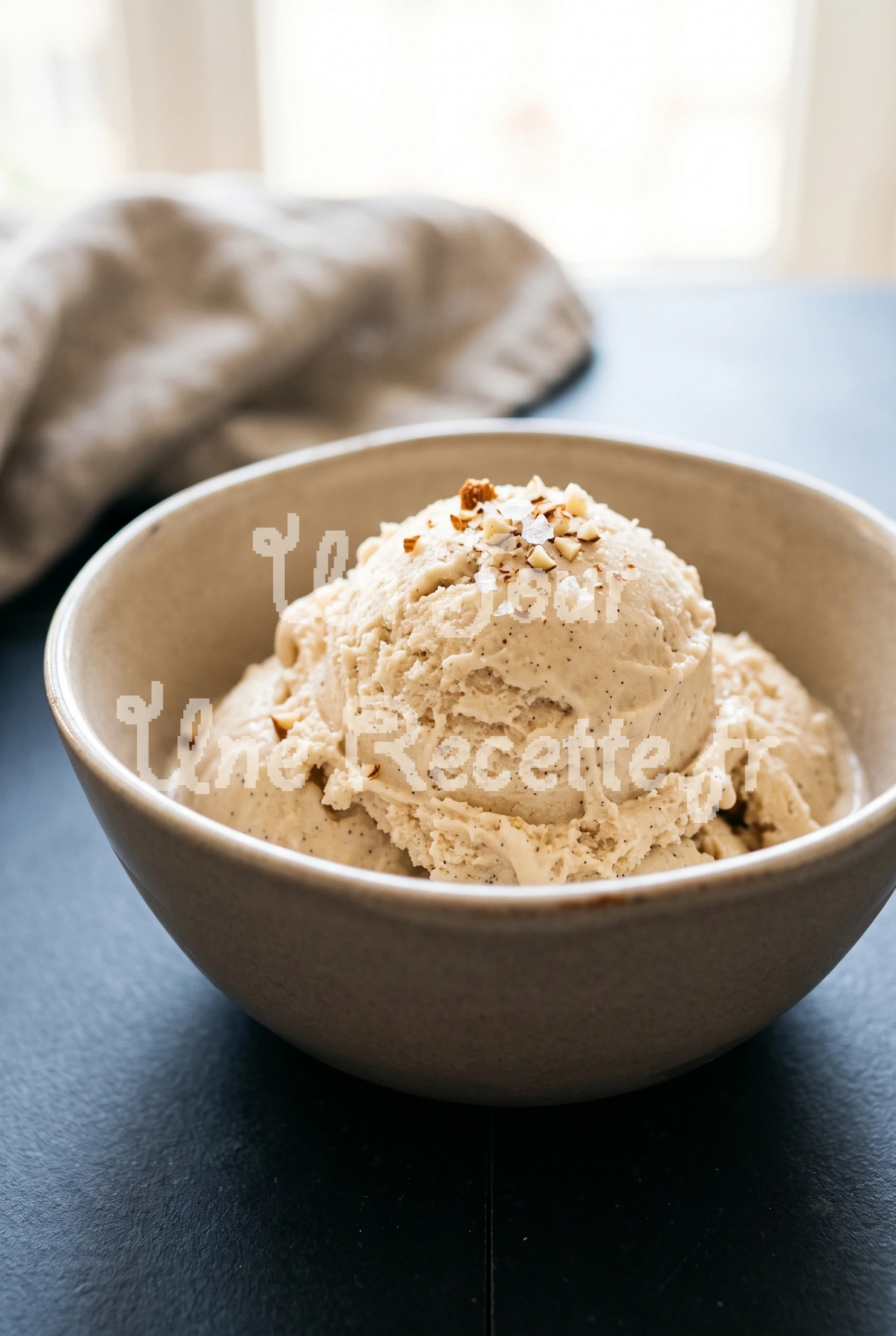 Photo de la recette Glace au lait d'amande sans sorbetière