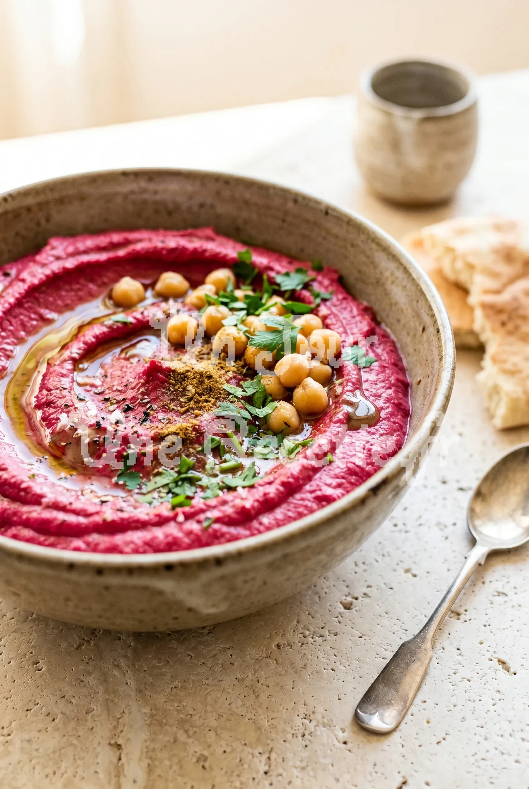 Photo de la recette Houmous de betterave