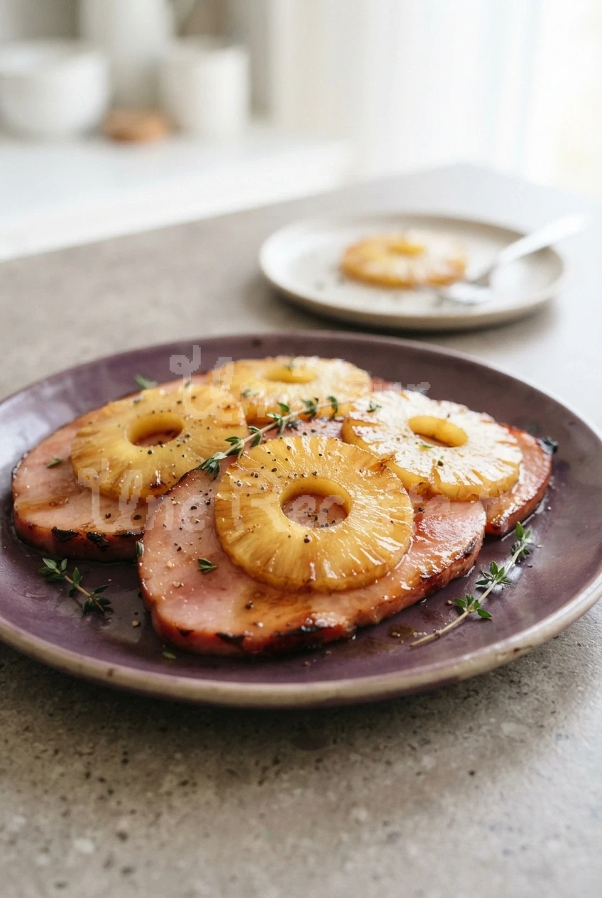 Photo de la recette Jambon hawaïen