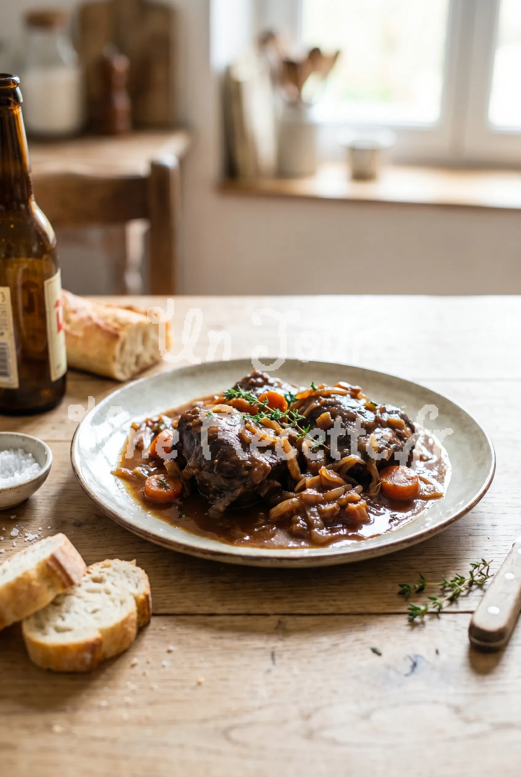 Photo de la recette Joues de bœuf à la bière