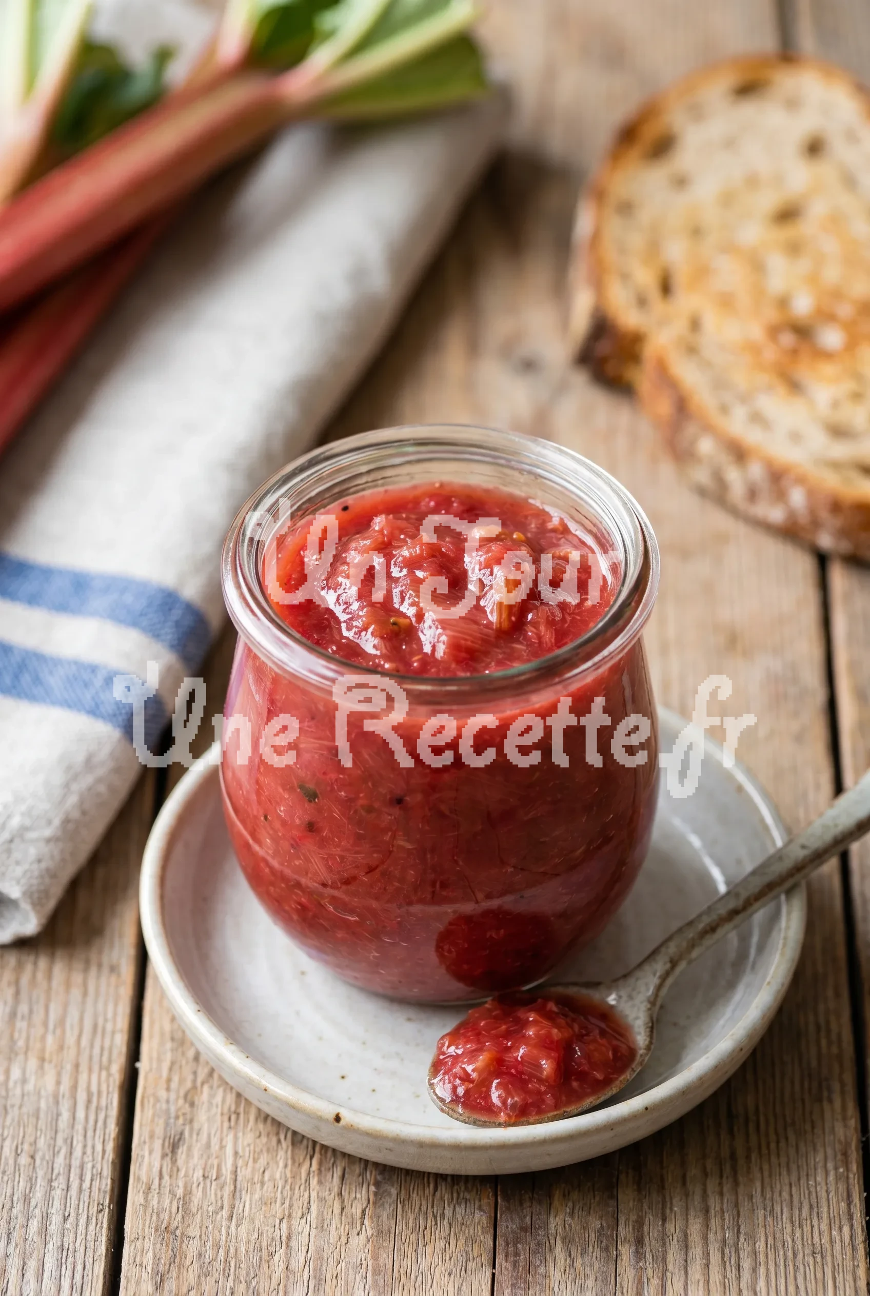Photo de la recette Ketchup à la rhubarbe