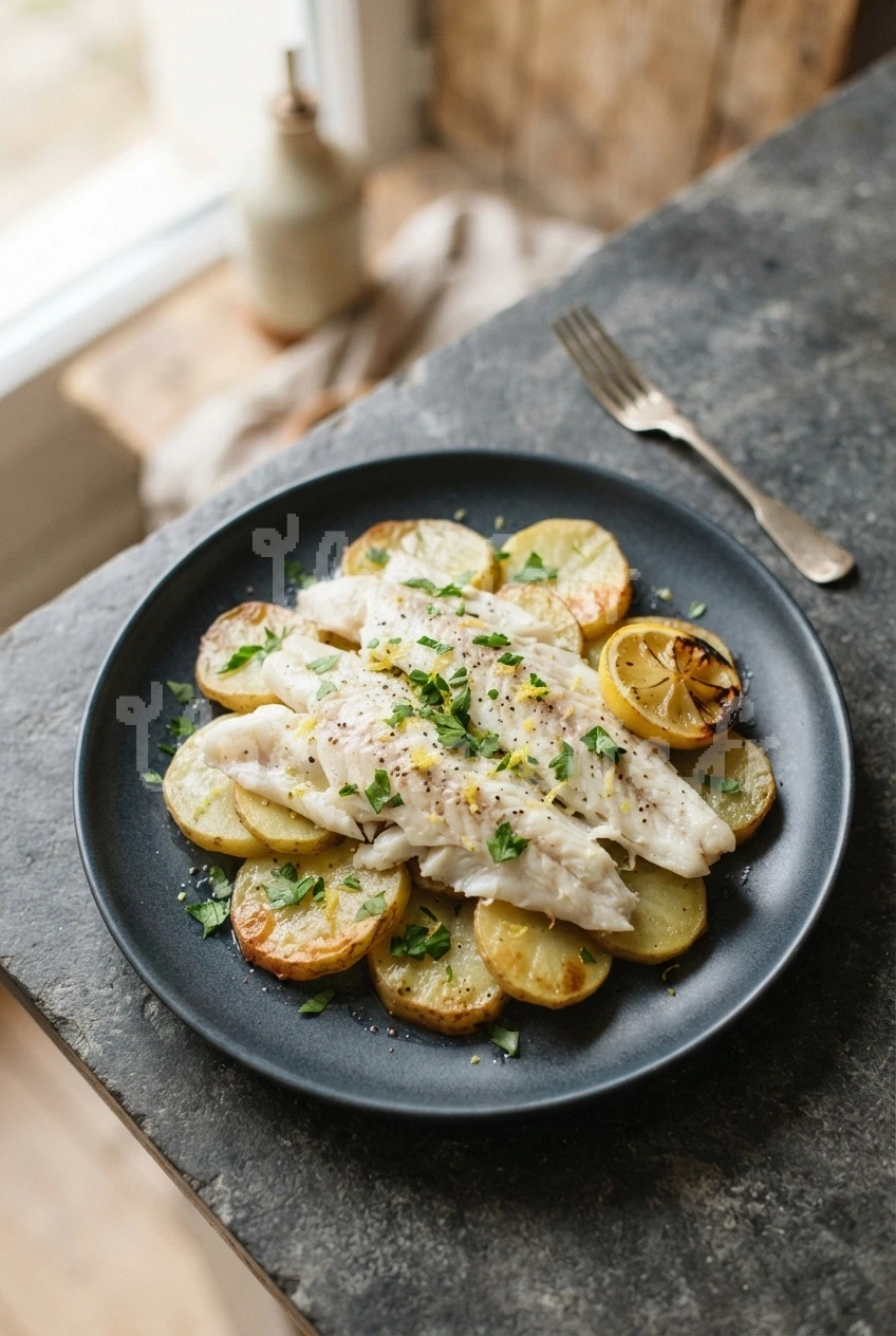 Photo de la recette Merlan au four