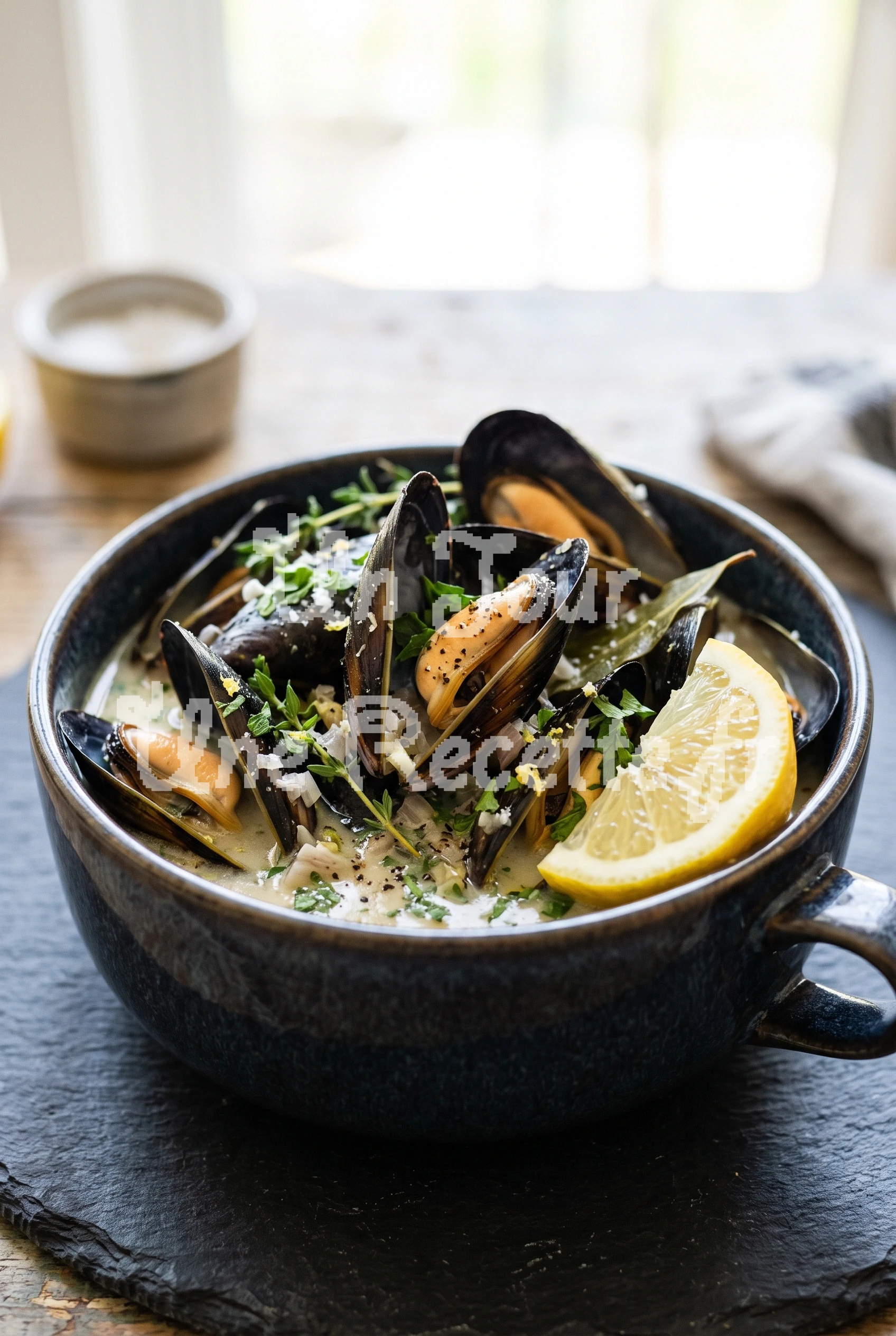 Photo de la recette Moules marinières à la belge