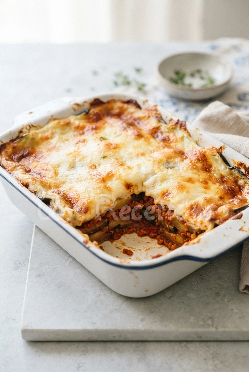 Photo de la recette Moussaka végétarienne