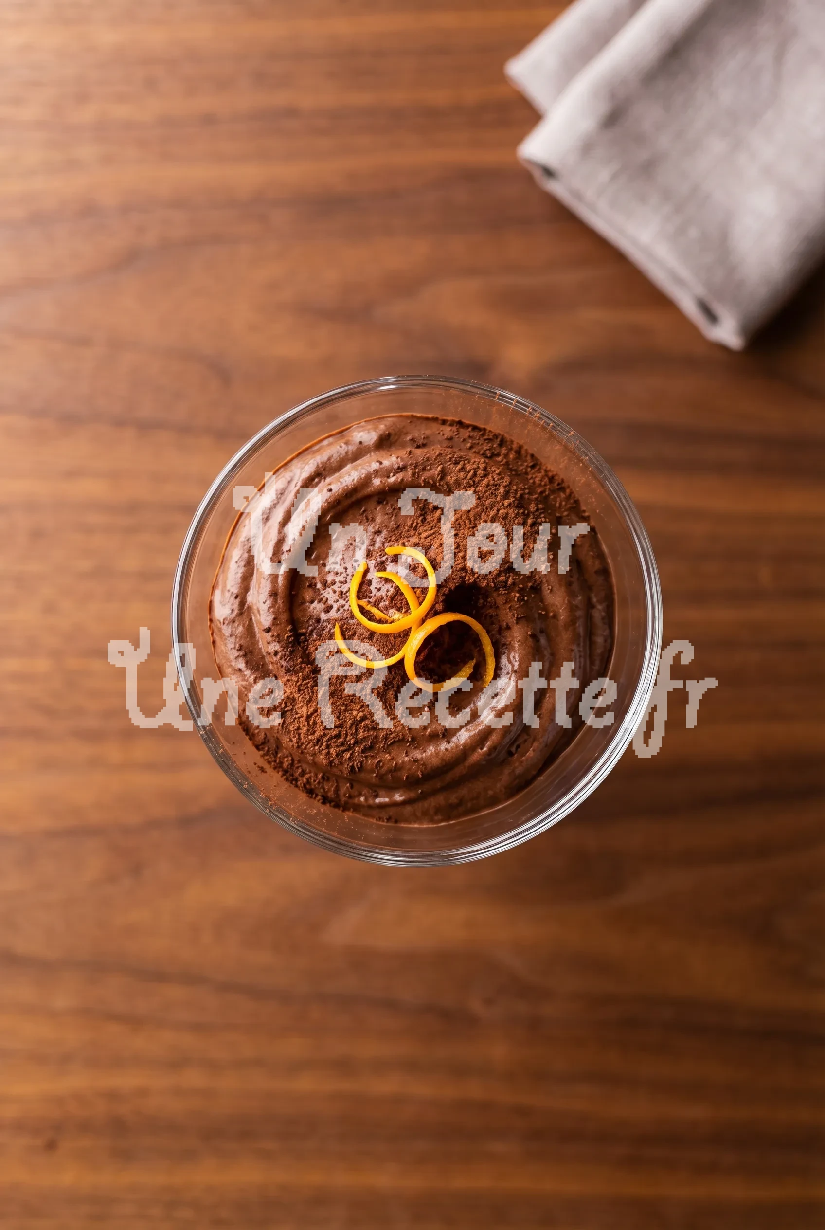 Photo de la recette Mousse chocolat-orange