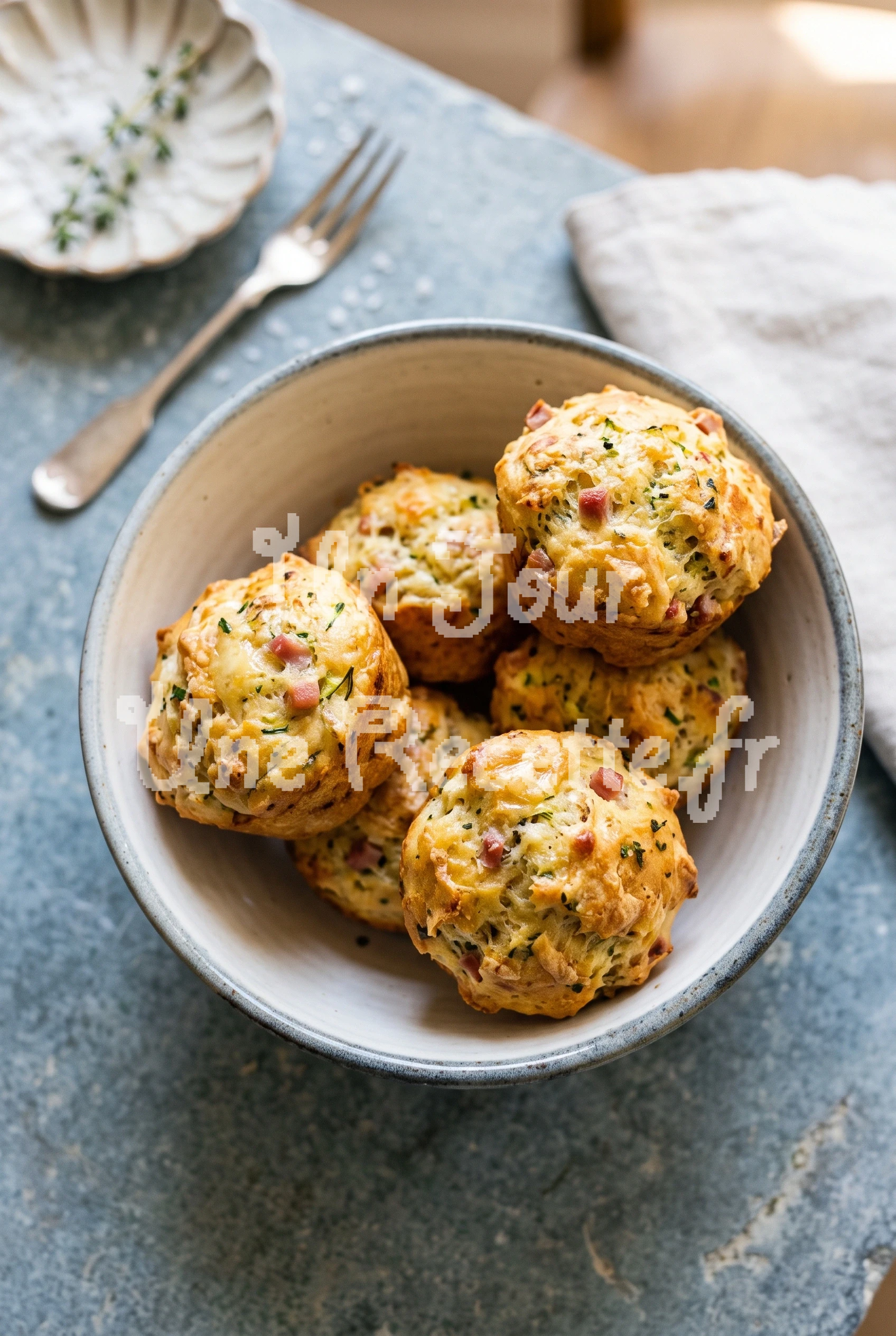 Photo de la recette Muffins salés apéritif