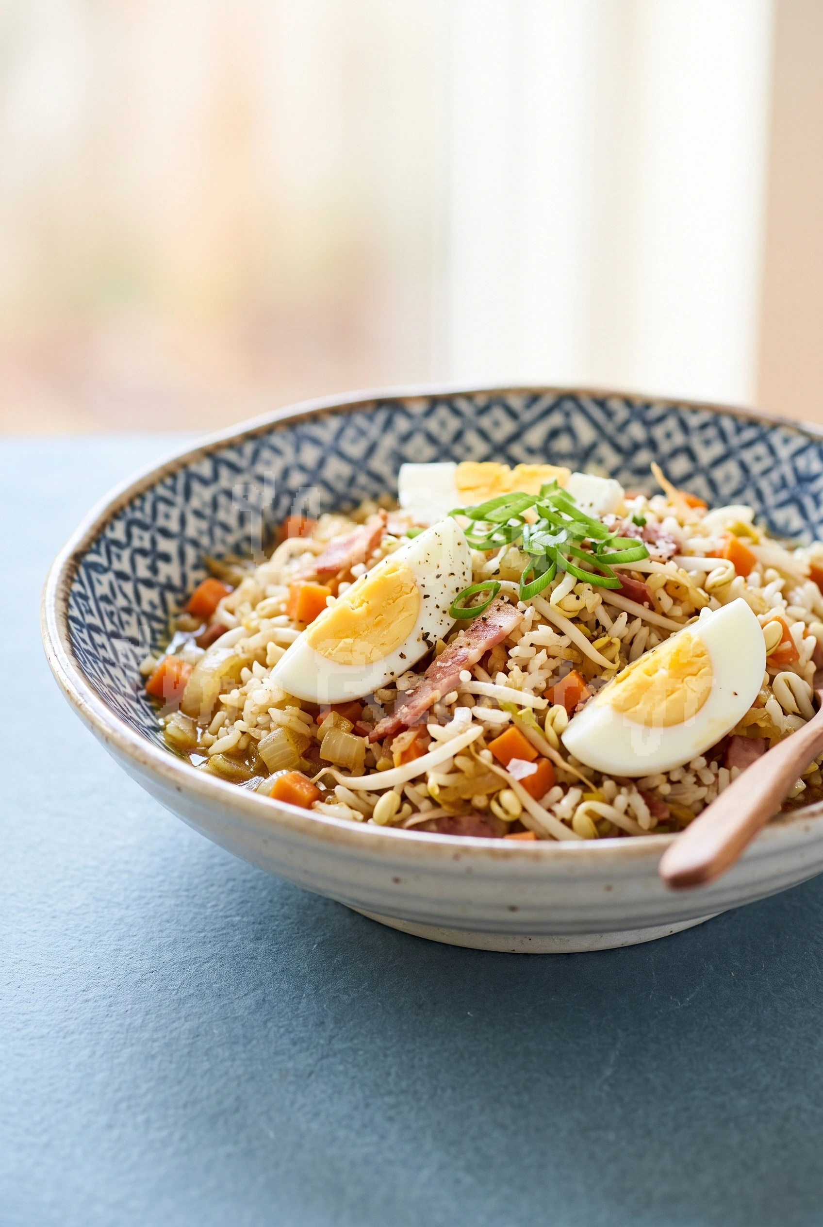 Photo de la recette Nasi Campur (Riz mélangé indonésien)