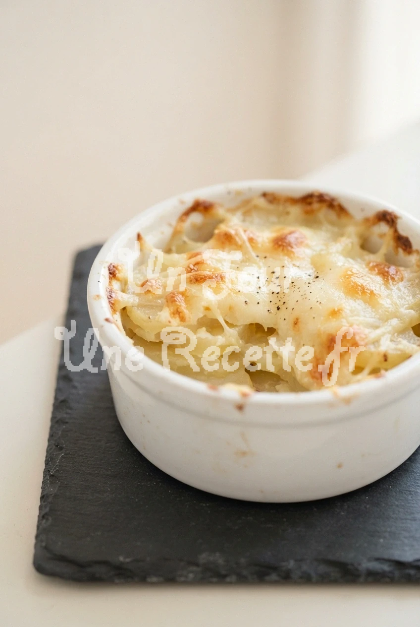 Photo de la recette Pommes de terre à la crème et au fromage