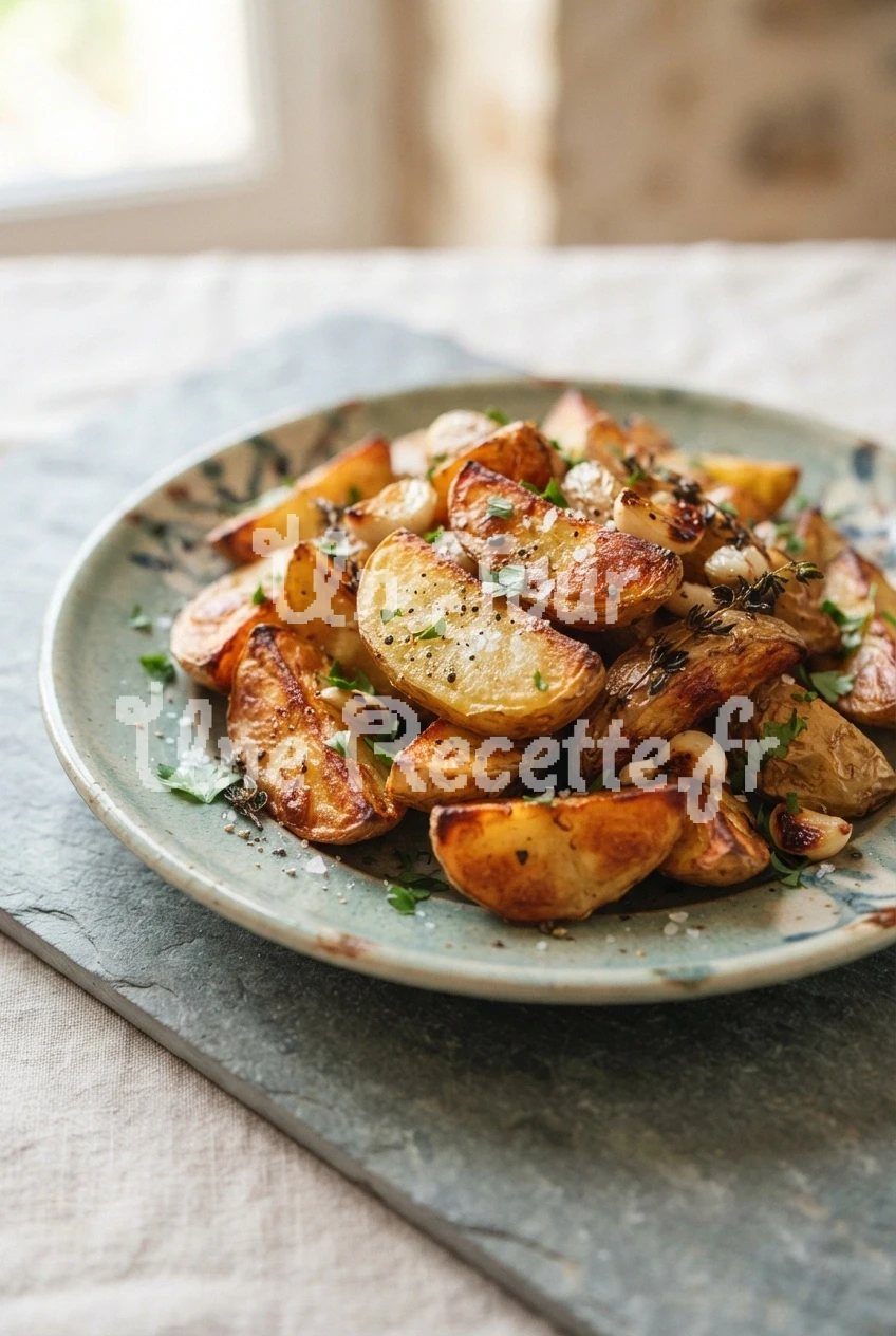 Photo de la recette Pommes de terre à la graisse de canard